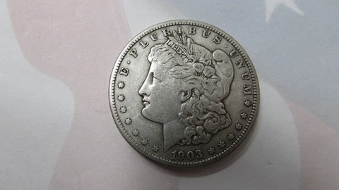 RARE - 1903-S Morgan Silver Dollar - Very TOUGH - High Redbook Cover