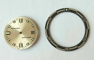 Quadrante e Inserto Ghiera Customizzare Seiko. Dial And Bezel for Custom Seiko - Foto 1 di 5