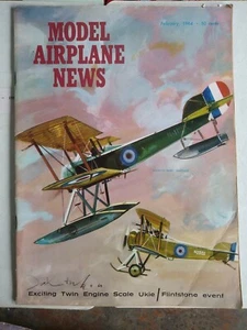 Model Airplane News February 1964 - Picture 1 of 12