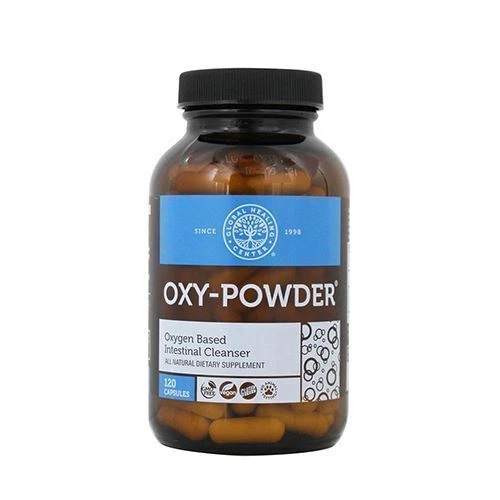 Global Healing Center Oxy Powder Herbal Supplement - 120 Capsules