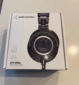 Audio-Technica ATH-M50X Professional Monitor Headphones All Packaging US Seller - Picture 1 of 5
