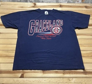 Vintage 90s Y2K Elvis Presley Graceland Rock N Roll White House Shirt Size XL - Picture 1 of 9