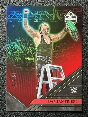 2023 WWE Panini Chronicles Damian Priest Limited #242 Red 159 /199 - RAW - Image 1 of 2