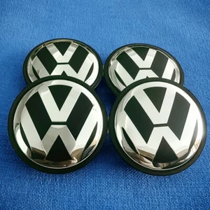4 PCS Volkswagen 65mm 2.5in Wheel Cap 3B7601171 Fits Jetta Passat Golf CC Tiguan - Picture 1 of 2