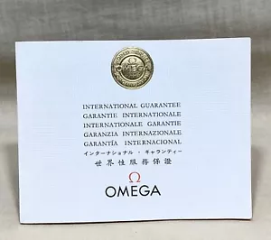 OMEGA Guarantee Certificate Booklet Seamaster Chronograph 321 1972 145.005 OEM / - Picture 1 of 13