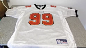 Warren Sapp Reebok Tampa Bay Buccaneers Authentic On-Field  White Jersey - Picture 1 of 7