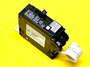SIEMENS TYPE BLF2 BF115A 15 AMP 1-POLE 120 VAC BOLT ON GROUND FAULT BREAKER NEW - Picture 1 of 7