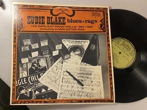 Eubie Blake Blues & Rags “Piano Rolls 1917-1921” LP Album, Biograph Records - Picture 1 of 2