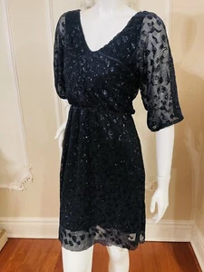 CARLA CONTI SEQUIN Mini Dress Size S - Picture 1 of 18