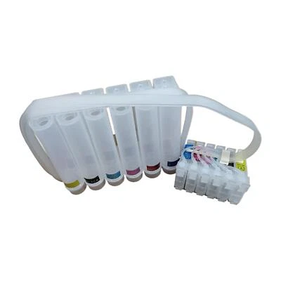 Continuous Ink Supply Kits Professional Refillable Replacement 80ml Ciss DIY - Image 1 of 4