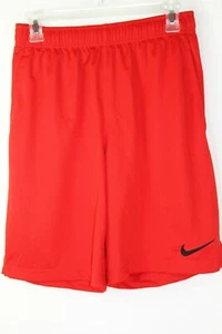 Nike Boy's Shorts Red Dri-Fit Gym Athletic Size M - Picture 1 of 5