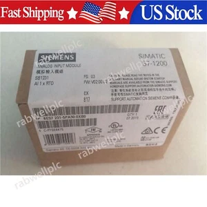 New Siemens S7-1200 Analog input 6ES7231-5PA30-0XB0 1231RTD 6ES7 231-5PA30-0XB0 - Picture 1 of 2