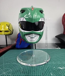 Green Ranger Helmet Green Ranger Cosplay Mighty Morphin Power Rangers Helmet - Picture 1 of 6