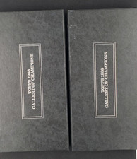 TWO - 1988 Topps Gallery Of Champions Aluminum Mini Cards Box Sets