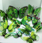 12pcs Butterfly 3D Wall STICKERS/MAGNETIC Wall Decors Wall  Double Wings