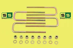 Grade 8 Flip Kit U-Bolts for 1992 - 1999 Chevrolet Suburban C1500 2WD - Picture 1 of 1
