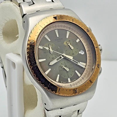 Reloj Swatch Swiss SR936SW Indicador de Fecha Cuarzo Vintage Hombre’s Foto 1 de 4