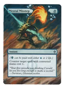 Mental Misstep Altered Full Art MTG Magic Commander cEDH Phyrexian Counterspell - Picture 1 of 1