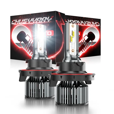 Комплект светодиодных фар дальнего/ближнего света для Lincoln Mark LT 2006 2007 2008 2X 9008 - Изображение 1 из 4