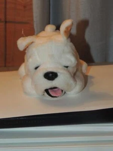 UGA University of Georgia Plüschtier Bulldogge Chublet 6 Zoll lang Welpe Baby - Bild 1 von 5