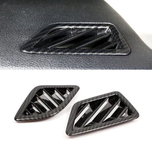For BMW F10 5 Series 2011-2017 Carbon Fiber Dashboard Air Vent Outlet Frame Trim - Imagen 1 de 4