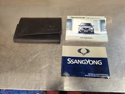 MANUALE CUSTODIA MANUTENZIONE USO SSANGYONG RODIUS 2.7 XDI 165CV - Immagine 1 di 2