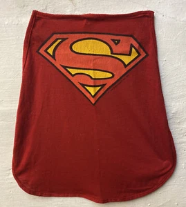 Rare Vintage 1974 DC Comics Superman Cape Toddler Halloween Costume Pajama Piece - Picture 1 of 9
