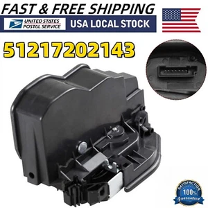 51217202143 Cerradura de puerta eléctrica Actuador Pestillo motor delantero izquierdo lado del conductor para BMW - Imagen 1 de 8