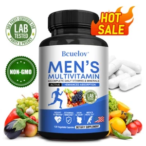 22 Complete Daily Men's Multivitamins - Enhances Energy And Vitality, Immunity - Picture 1 of 13