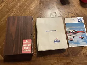 Vintage Sanderson Private Pilot Course & Pilot Manual - Bild 1 von 8