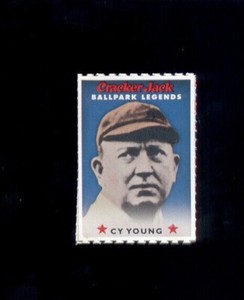 2005 Cracker Jack CY YOUNG Cleveland Indians Ballpark Legends II Card