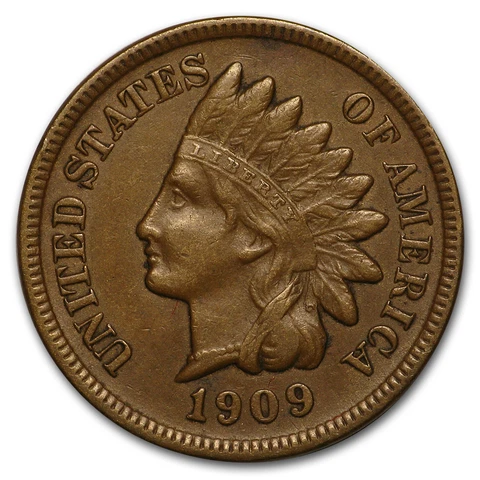 1909-S Indian Head Cent XF - SKU#16101 Cover