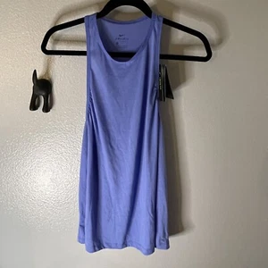 Nike Women's Size Large Icon Clash Training Tank Top Purple DD1946 - Picture 1 of 9