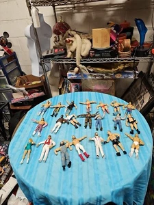 Lote de 21 figuras de lucha libre WWE Jakks Pacific Classic Superstars 2003-2009 - Imagen 1 de 13
