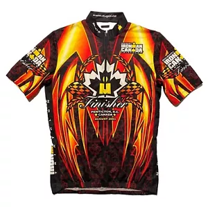 Vintage Sugoi 2003 Subaru Iron Man Triathlon Finisher Kanada Herren Radtrikot Gr. L - Bild 1 von 16