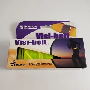 Envision Visi-belt Safety Belt Light Reflective Fluorescent Lime Yellow - Picture 1 of 6