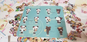 ¡Hojas de notas y pegatinas para mouse estilo Kawaii Coopanda chocolate panda! - Imagen 1 de 3