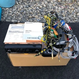 Pioneer Carrozzeria DEH-P01 DSP Main Unit 1DIN Operation confirmed w/accessories - Picture 1 of 10