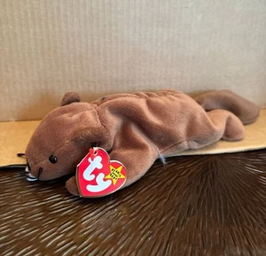 NWT Ty Beanie Baby Beaver Bucky - Picture 1 of 1