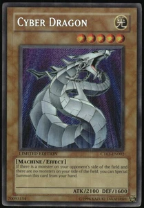 Yu-Gi-Oh! Collectors Tins Cyber Dragon 2006 CT03-EN002 Secret Rare Limited Ed - Picture 1 of 2