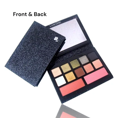 Lancome Eye Shadow and Blush Powder Makeup 12-pc Palette 0.56oz/16g - GLOW - New - Image 1 of 4