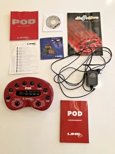 Line 6 POD Gitarren-Multieffektgerät vollständig mit Netzteil - Bild 1 von 17