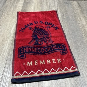 VTG Shinnecock Hills Golf Club 104th US Open Member Golf Towel C. Hatton 11”x36” - Picture 1 of 7