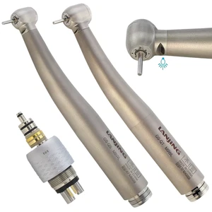 Titanium Dental Fiber Optic Handpiece High Speed Turbine For W H RQ Couper 6H - Bild 1 von 89