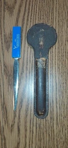 Vintage 1960 University of Maine College Letter Opener With Leather Case - Picture 1 of 4