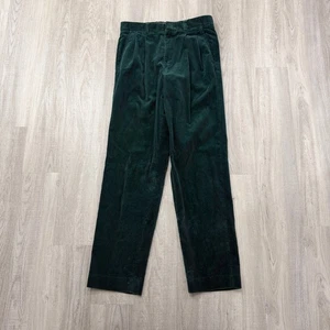 Vintage Eddie Bauer Cordhose Herren 32x32 grün gerade Chino Kord 90er  - Bild 1 von 9