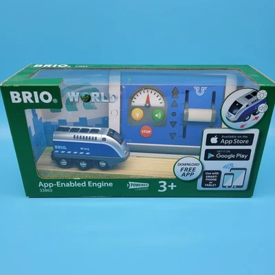 Brio World App-Enabled Train Engine 33863~Requires Bluetooth Device & Batteries - Image 1 of 4