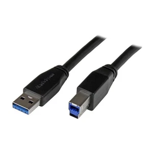 STARTECH Cavo USB attivo USB A a USB B 5m 3.2 Gen 1 Nero - Foto 1 di 3