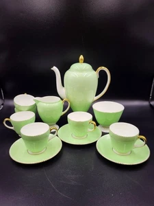 Vintage Wedgwood "April Colours" Mint Bone China Teil Kaffeeservice, 4145 - Bild 1 von 21