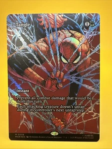 x1 Tangle | Universes Beyond: Marvel’s Spider-Man (038) | Borderless | Foil | NM - Picture 1 of 6